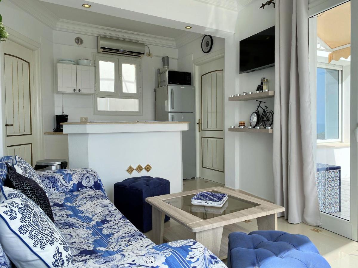 Roof Top Pied Dans L'Eau Panoramic View, 80 Meters From Seaside Hammamet Exterior photo